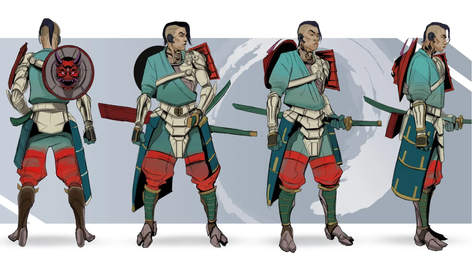 Diseño conceptual de personajes de LiteVisual