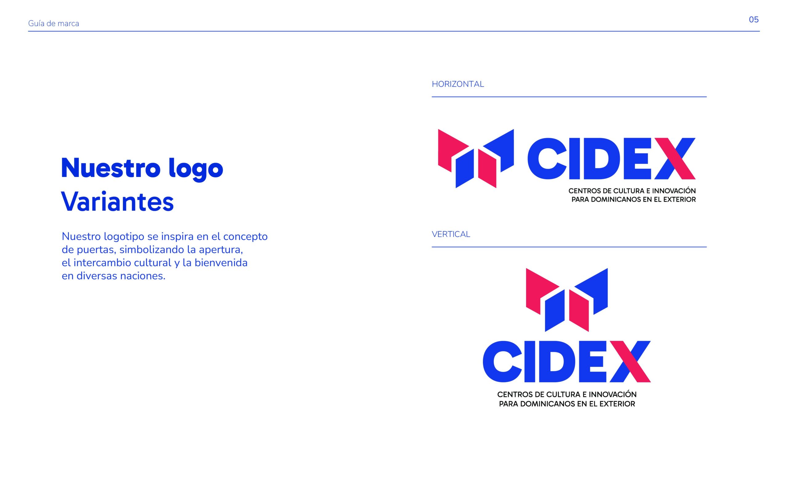 CIDEX — proyecto de diseño gráfico 2
