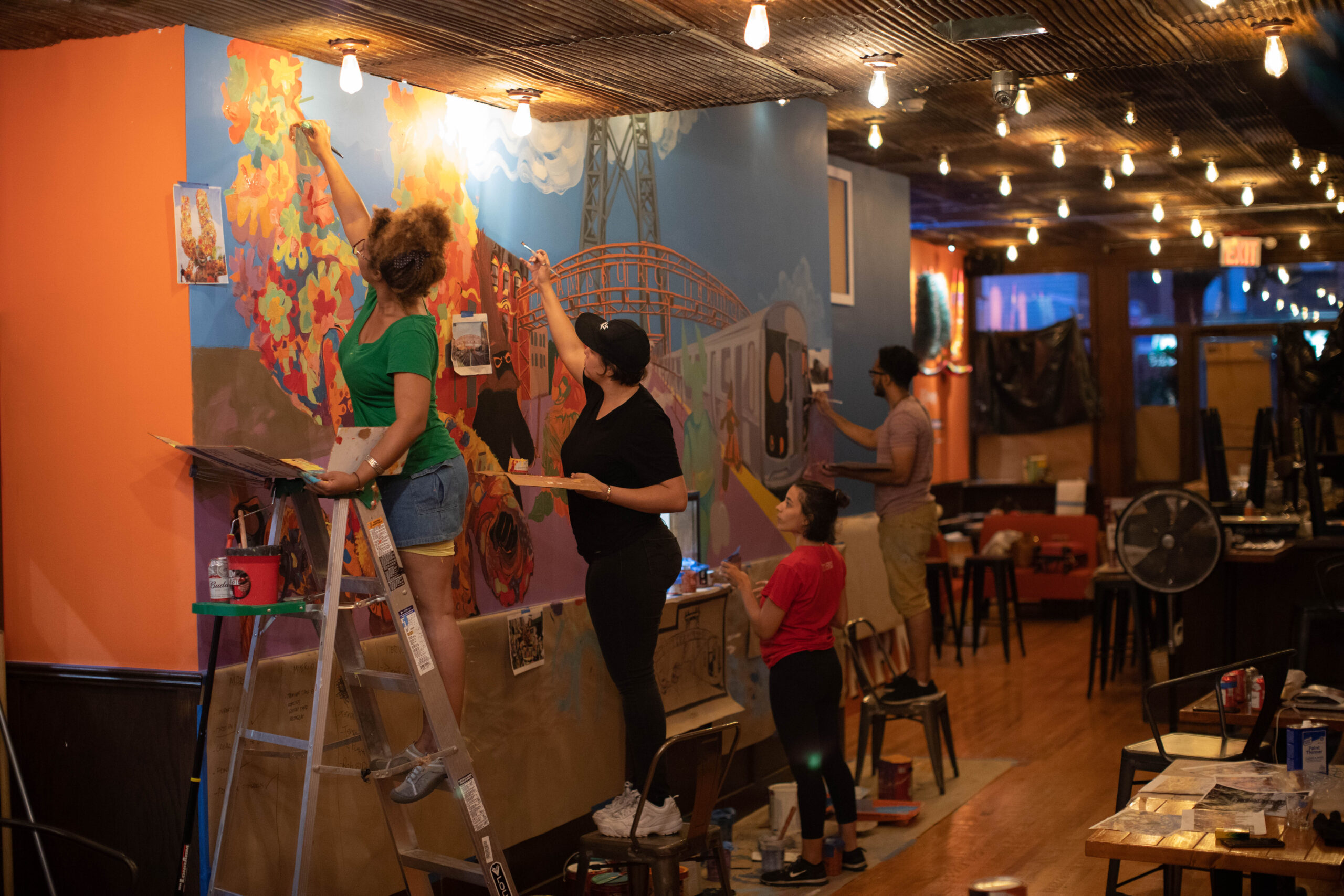 Carnaval Brooklyn — proyecto mural 2