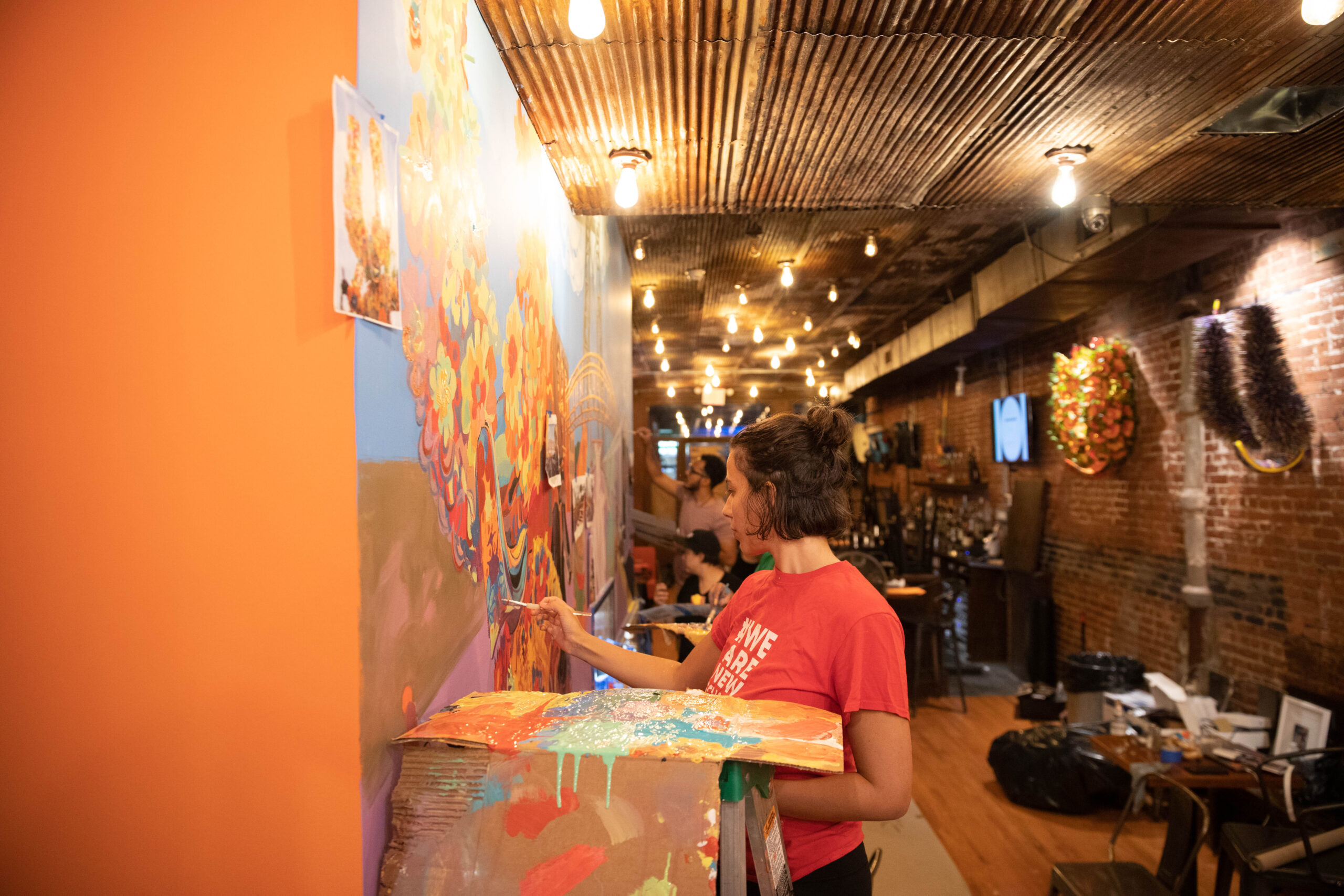 Carnaval Brooklyn — proyecto mural 4